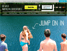 Tablet Screenshot of gowildusa.com